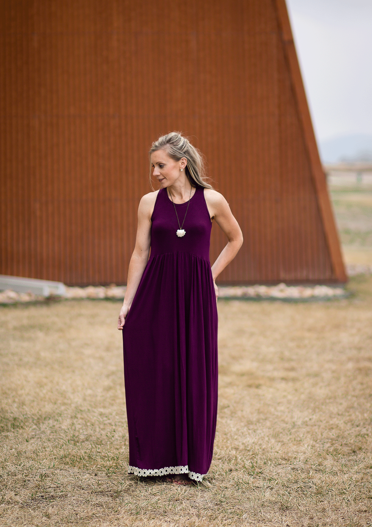 Babydoll boho dress sale