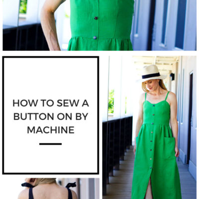 how to cut and sew a button down shirt